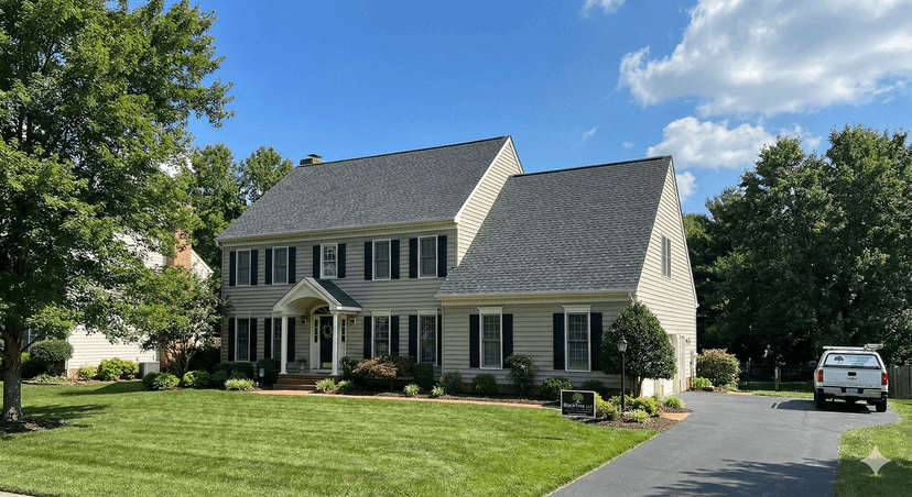 Completed roof installation Norfolk VA