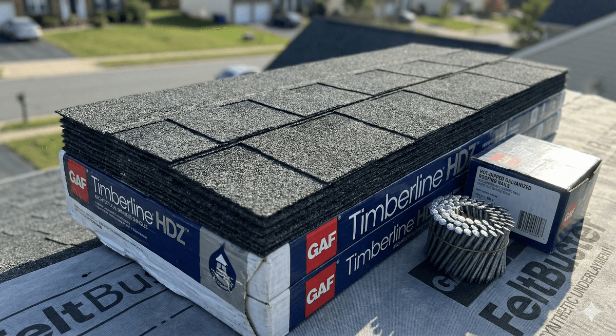 Premium GAF roofing materials for Suffolk VA installation